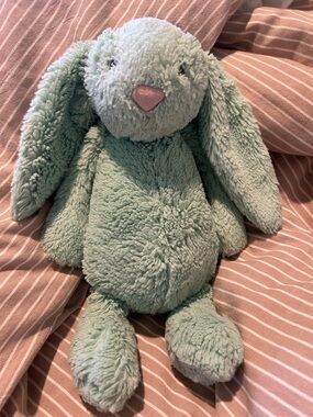 Jellycat Mint Green Plush Bunny with Tag